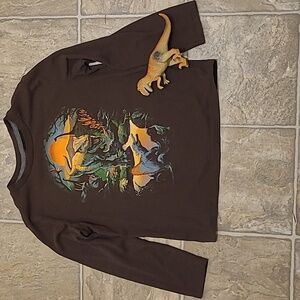 Old Navy Dino Shirt Kids + Toy